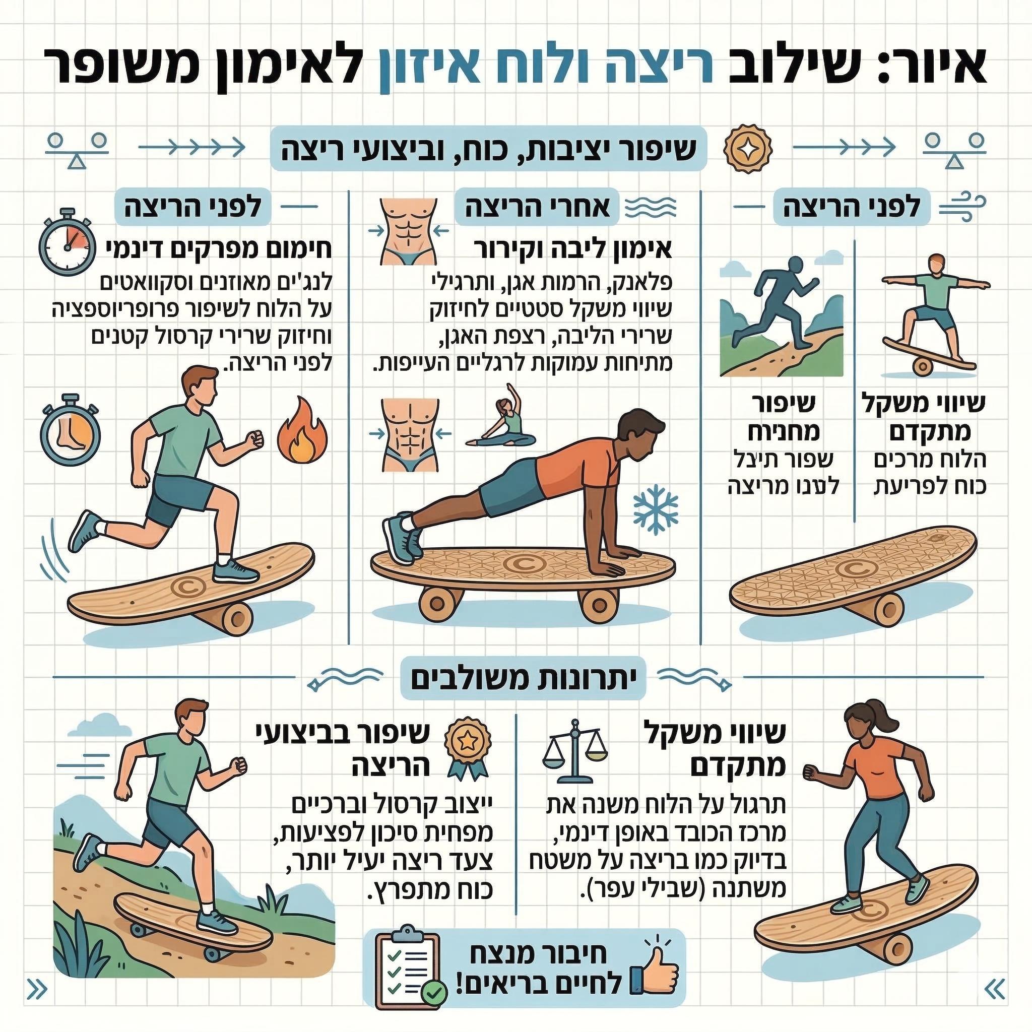 אימוני איזון לרצים